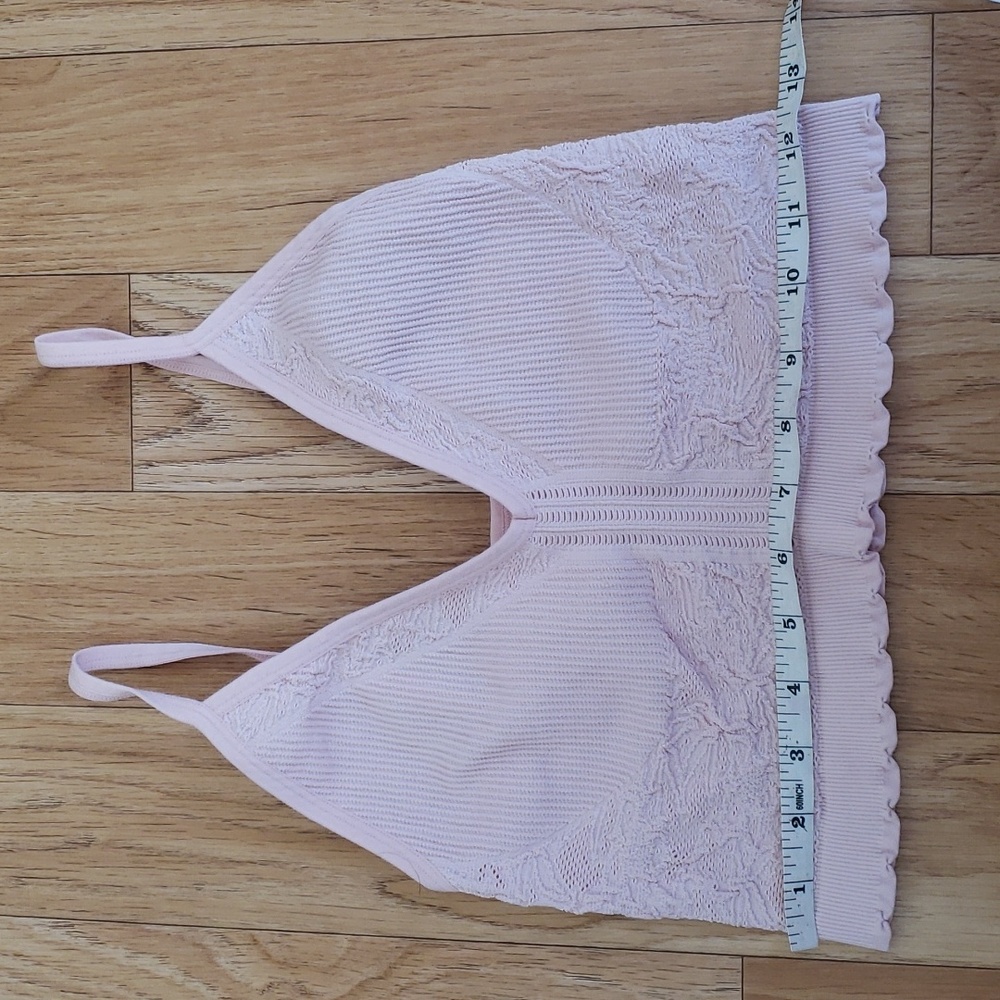 Free People Long Line Bralette Crop Top - Picture 3 of 6